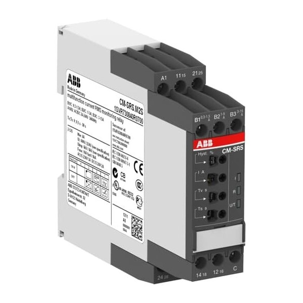 1SVR730840R0700, CM-SRS.M2S CURRENT MON. RELAY